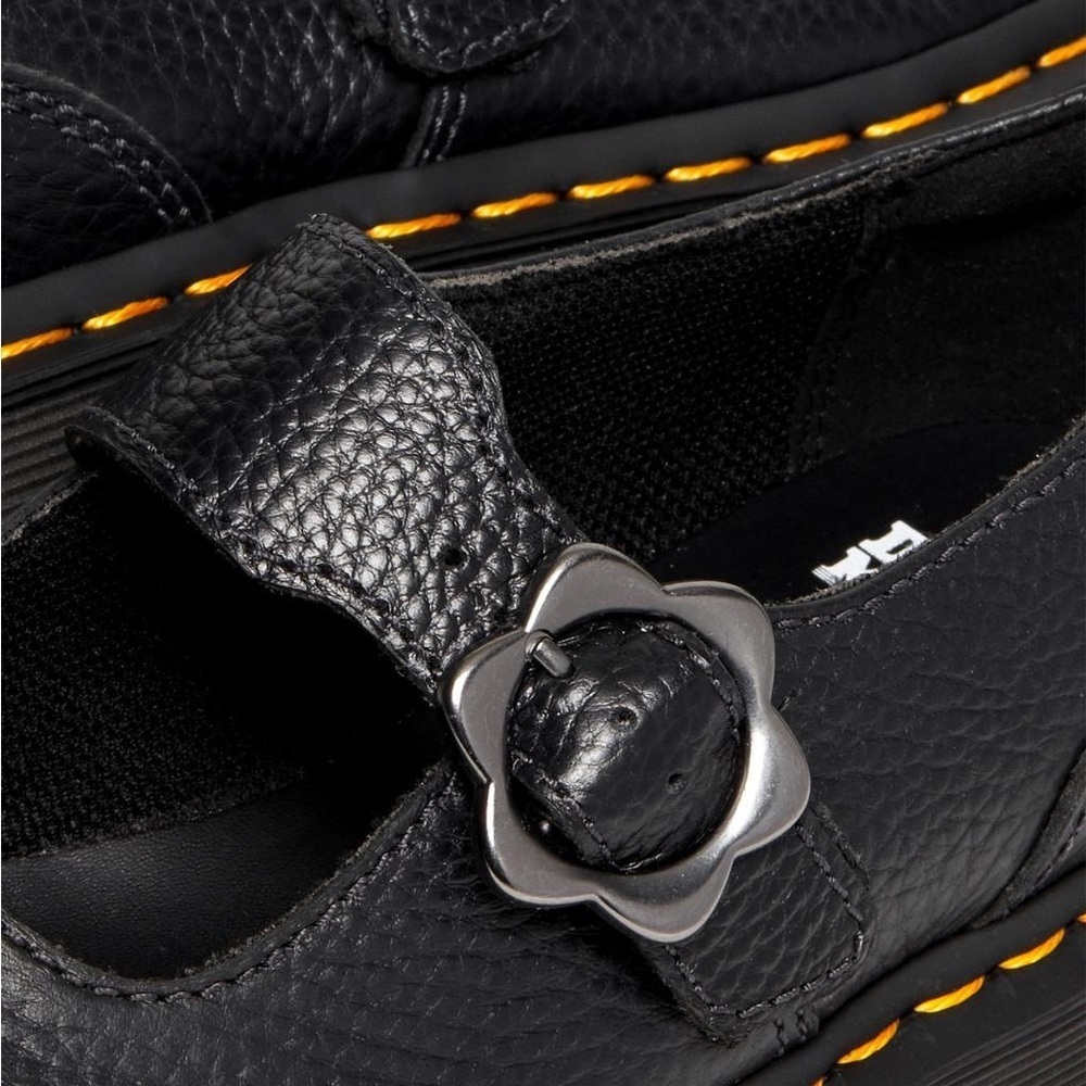 Dr. Martens Black Platform Mary Jane Shoes - Picture 9 of 11